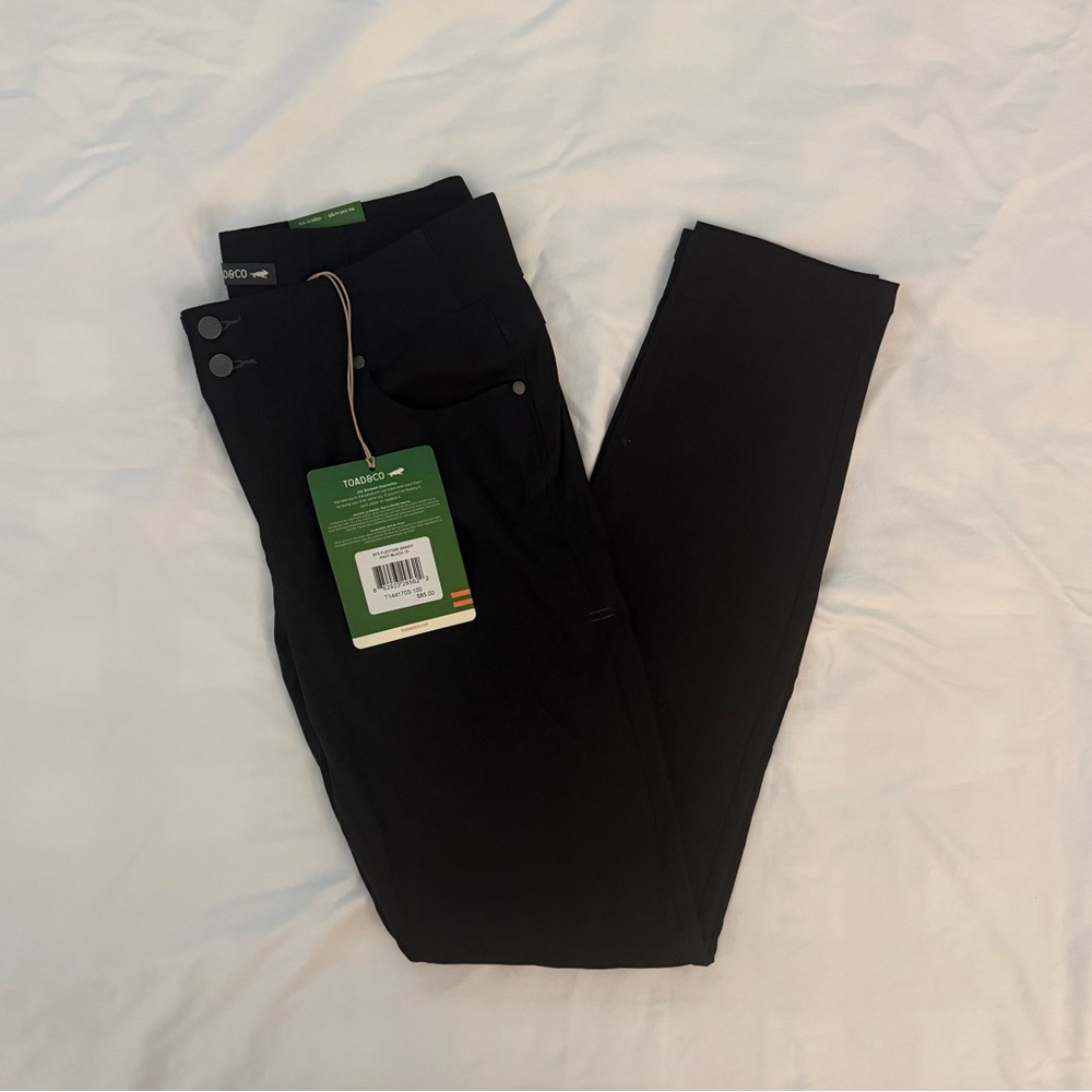 Toad&Co Black Flextime Pants